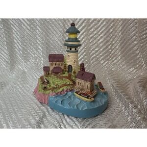 Rocky Harbor Light ME (Maine) Spoontiques Lighthouse No009136